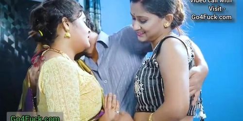 Indian Newly Bhabhi With Sis In Law Threesome Sex Full Movie