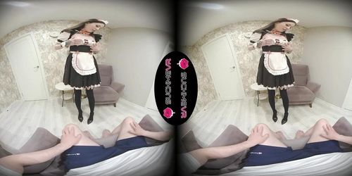 Sexy Maid, Anna Esman, Fucks And Blows You In POV VR