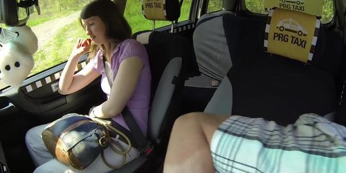 Czech Taxi E04: Anal ride with a squirt