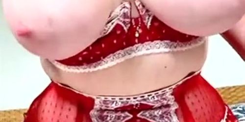 Red Up Close And Personal Vertical Lewd Wife Fantasy