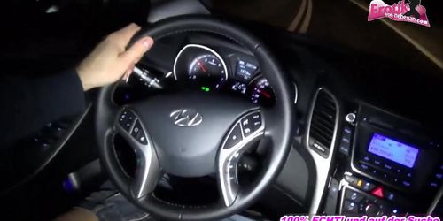 Amateur Car Blowjob And Fuck With Young Teen