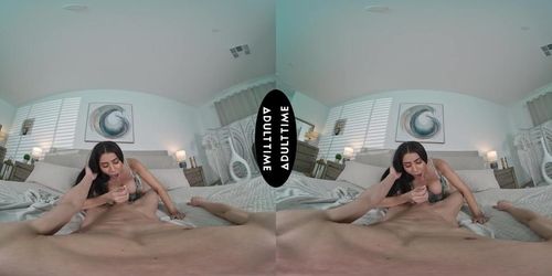 Up Close Vr - You Grab Roxie Sinner'S Huge Natural Boobs While She'S Wildly Riding Your Big Dick Pov (David Lee)