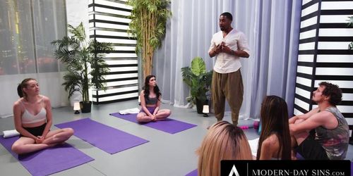 Modern Day Sins Pervert Yoga Instructor Silently Destroys Jane Wilde During Class! Rough Sneaky Sex (Isiah Maxwell, Mary Jane Wilde)