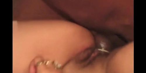 Ebony Latina Ex-GF Hairy Creampie