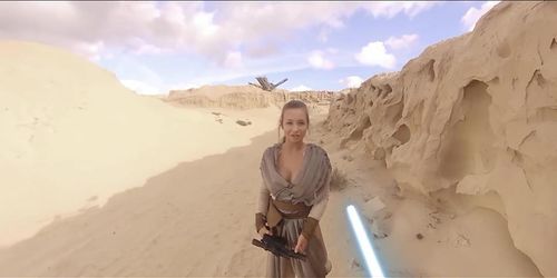 Dangerous Moments Make Taylor Sands Horny As Hell In Star Wars Xxx Parody - Skinny Deepthroat (Scarlet Fever, Taylor Starr)