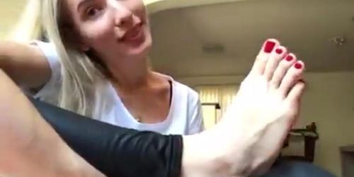 Latina - Self Foot Worship 4