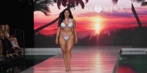 Caderona Hot Madura Mamacita Erifili Sfakianakis In SLOW MOTION - Miami Swim Week 2024