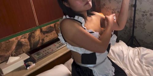 Lovey-dovey Sex With A Cute Maid