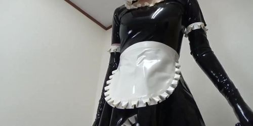 Latex Maid and Catsuit Sex