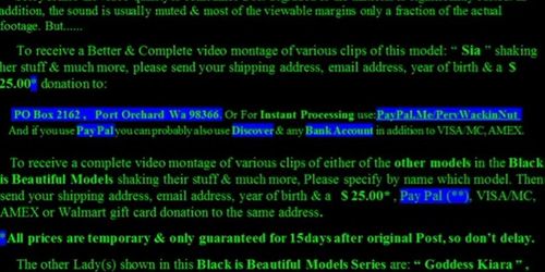 24th Black is Beautiful Web Models (promo)