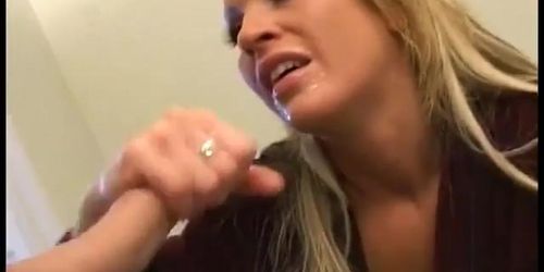 Blonde loves thick cocks in her ass