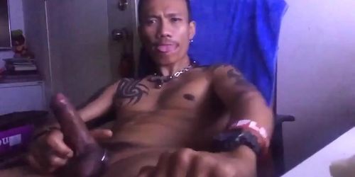 Asian guy jack off so horny