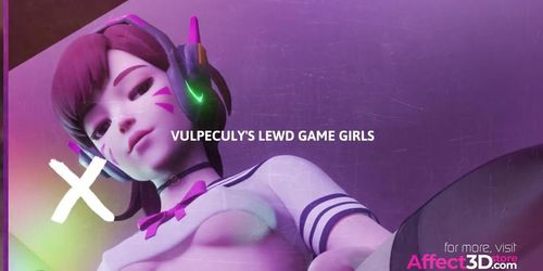 Vulpeculy's Lewd Game Girls - 3D Animation Bundle