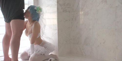 cosplay REM bride