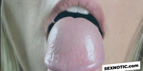 I Love Sucking My Husband's Cock and Tasting His Cum