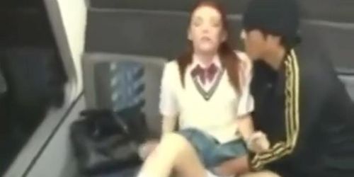 redhead girl bus seduction 240p