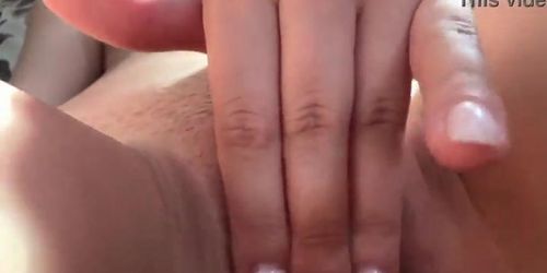 Naked Student Alexaholli Fingers Herself to Orgasm