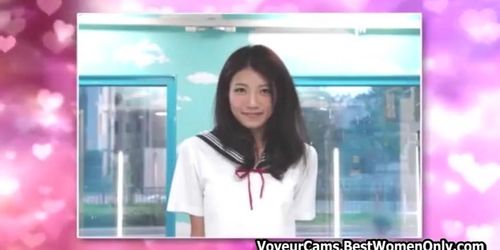 Japanese Asian Show Girl Learns Sex Glass Room 22
