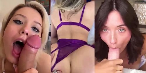 Horny girl compilation 2023