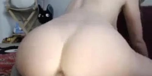 Busty Webcam Slut Rides Hulk Dick