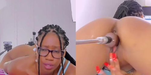 black latina fuck machine rough to squirt multiple items