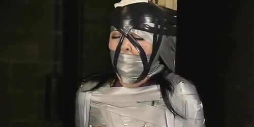 Lovely Dixie Is Severely Bound By Duct Tape and Humiliated by Psychopath