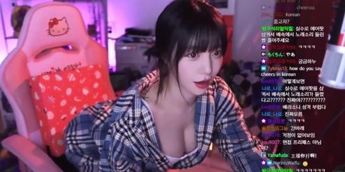 korean girl ahegao