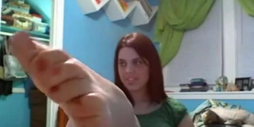 Foot Fetish Webcam Girl