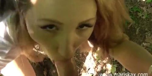 Mariskax Olga Love Fucked In The Woods Lewd