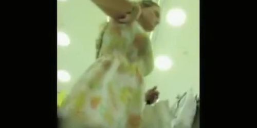 Girl So Erotically Moving Her Booty On Upskirt Vid