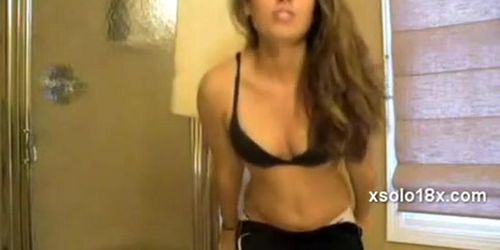 Teen selfie strip little titties.mp4 (amateur real, amateur )