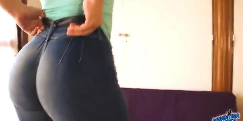 NOMINATED 4 BEST ASS 2014! Bubble Butt In Tight Jeans! Yeah!