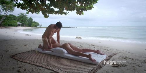 Erotic Beach Massage - Lilit A (Lilit Ariel)