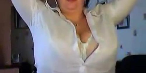 Big-Titted Amateur's Webcam Show