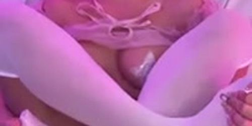 Amazing POV with a busty curly girl getting fully pleased