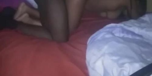 Skinny Ebony Babe'S Tight Pussy & Small Tits
