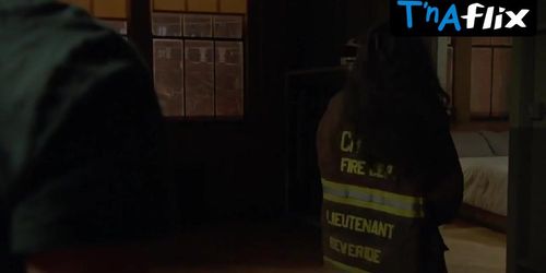 Miranda Rae Mayo Breasts Scene  in Chicago Fire