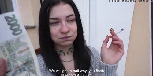 Czech Streets: Stunning 18-Year-Old and Her Deviant Roommate