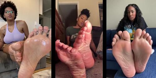 Foot Tease Compilation 1x3 - 013