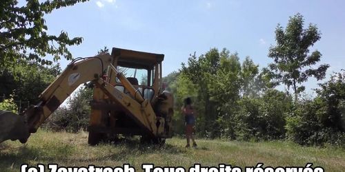 French Tractor Blowjob