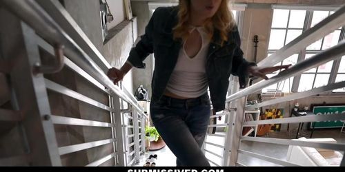 Pussy Cat Burglar Gets Snatched - Blonde Cat (Katy Caro, Anastasia Blonde, Sexy Cat, Anastasia Knight, Fucking Good)