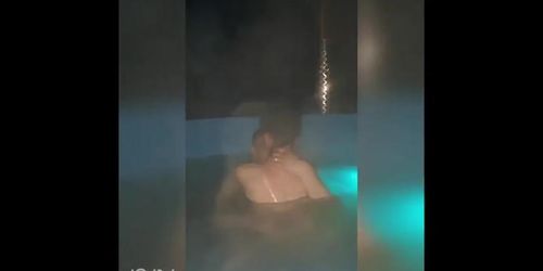 Hot Body Wife Caught With Husband Best Friend On Hot Tub. 11:16 He Do It Again