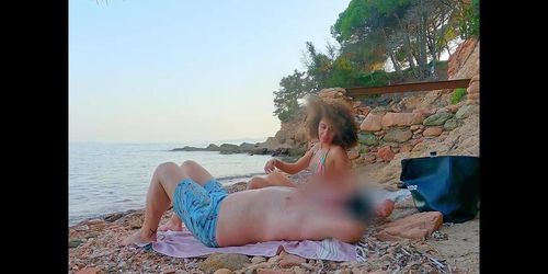 BEACH FUCK INFIDELITY WEEKEND: I Fuck The Slut Wife On The Beach