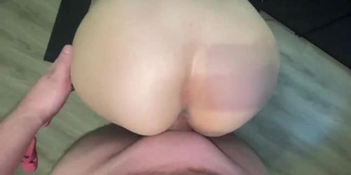 Fucked his neighbor's neighbors daughter pussy and cum on her ass