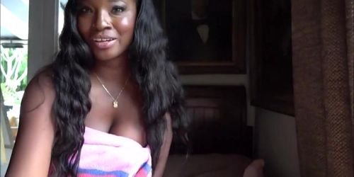 My busty black stepmother feel lonely