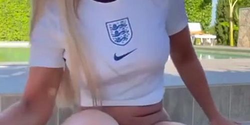 England Blonde Outdoors