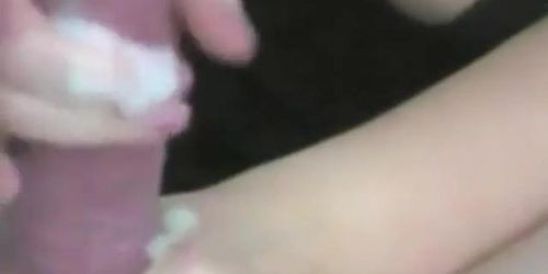 German Blonde Amateur Blowjob and Cum Swallowing