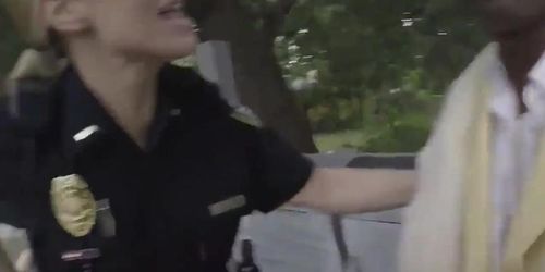 Female Cops Make a Pimp part 2 porn
