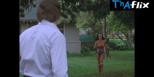 Lynda Carter Breasts Scene  in Wonder Woman