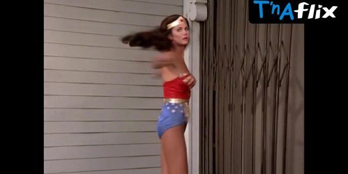 Lynda Carter Breasts Scene  in Wonder Woman